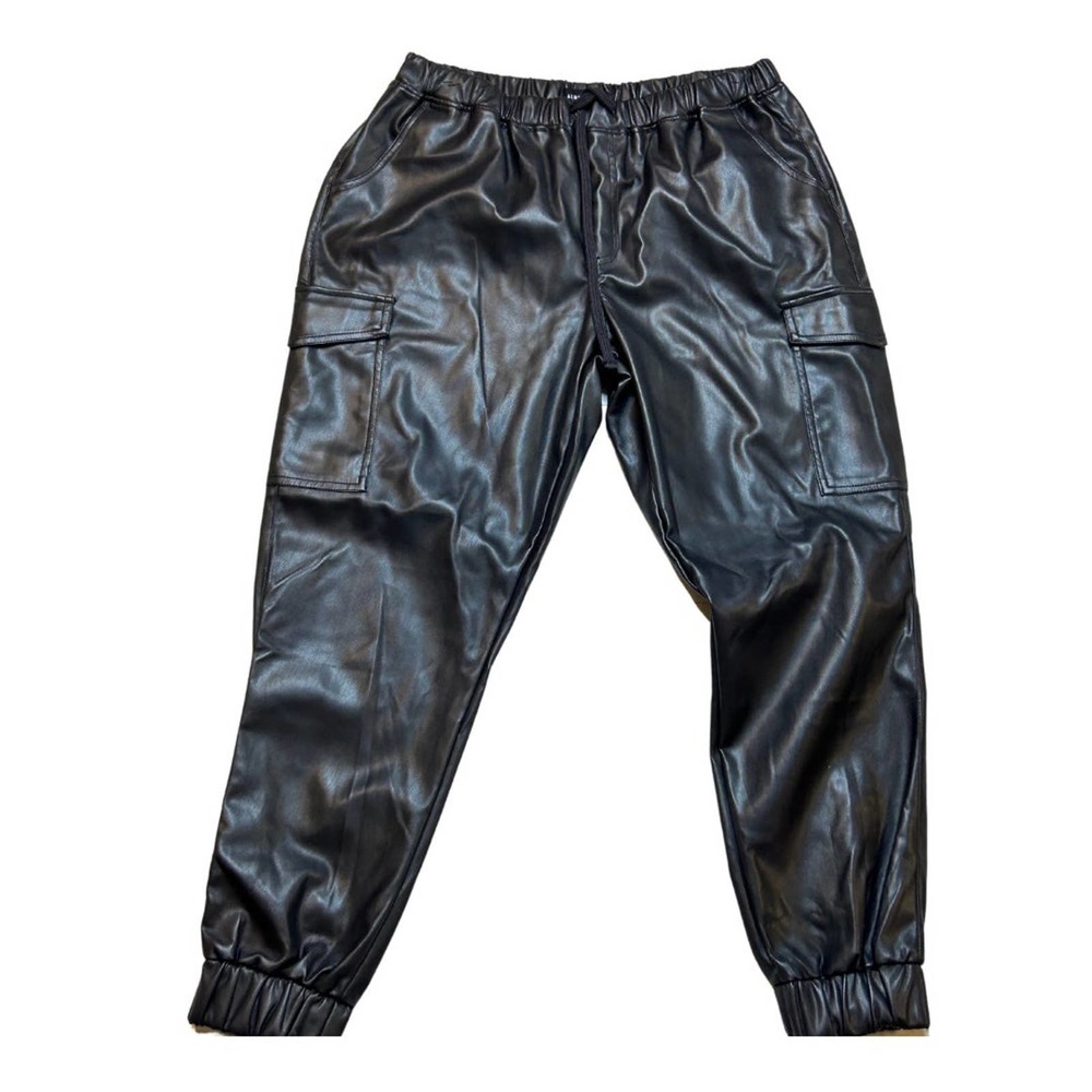 Almost Famous Faux Leather Pants XL 32 inch Waist